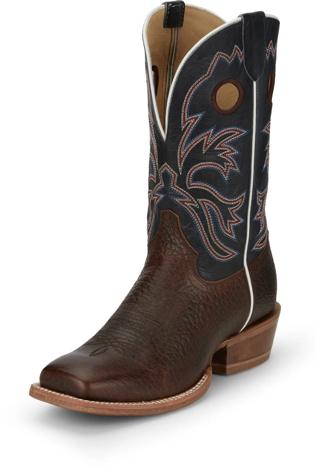 Tony Lama Mens Dealer Espresso Leather Cowboy Boots