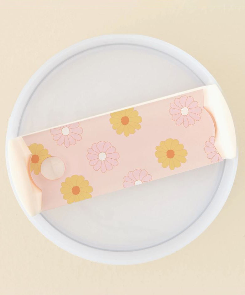 Tumbler Lid - Daisy Peach