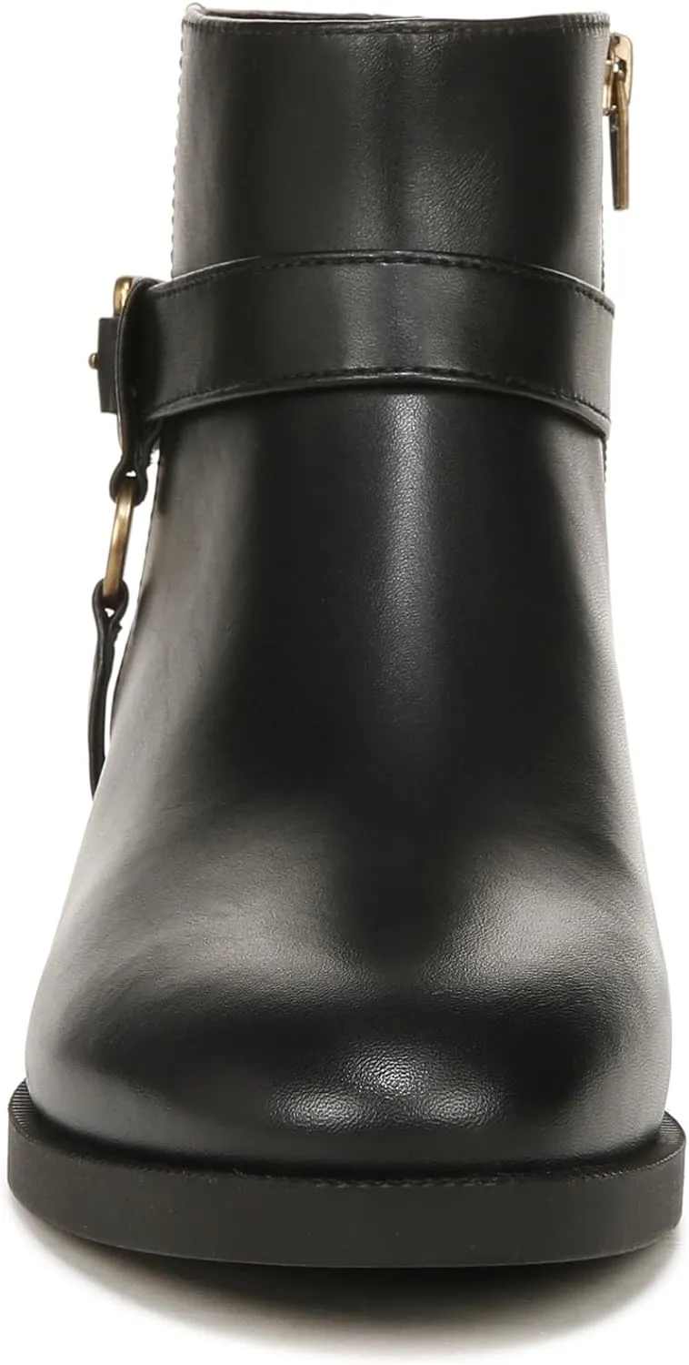 Vionic Women's Vienna Rhiannon Leather Zip-Up Ankle Boot