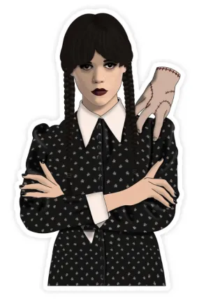 Wednesday Addams Sticker