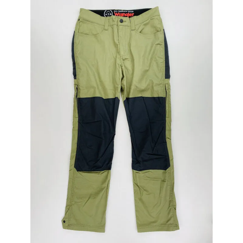 Wrangler  Reinforced Softshell Pant - Pantaloni da escursionismo di seconda mano - Uomo - Verde oliva - US 32